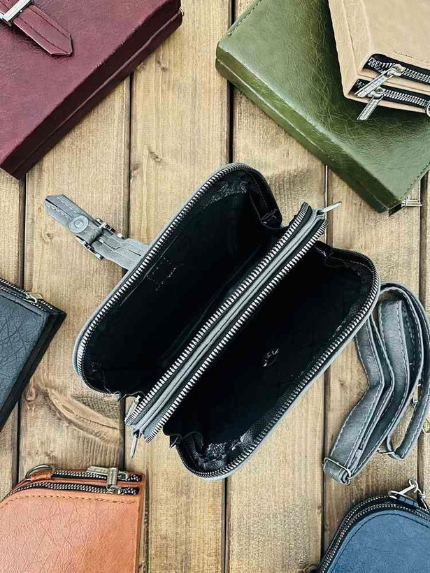 کیف زنانه کلاسیک دو خونه - 👚جنس: وارداتی - رنگبندی