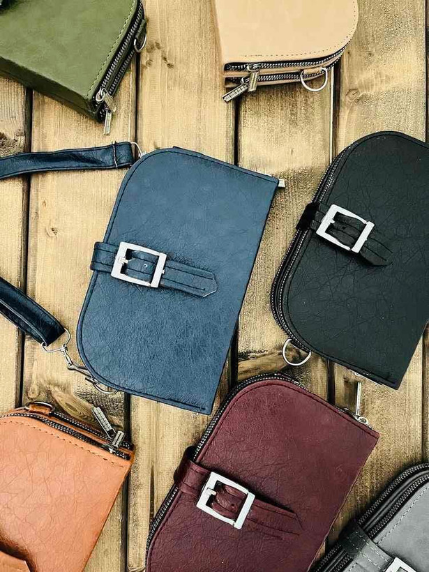 کیف زنانه کلاسیک دو خونه - 👚جنس: وارداتی - رنگبندی