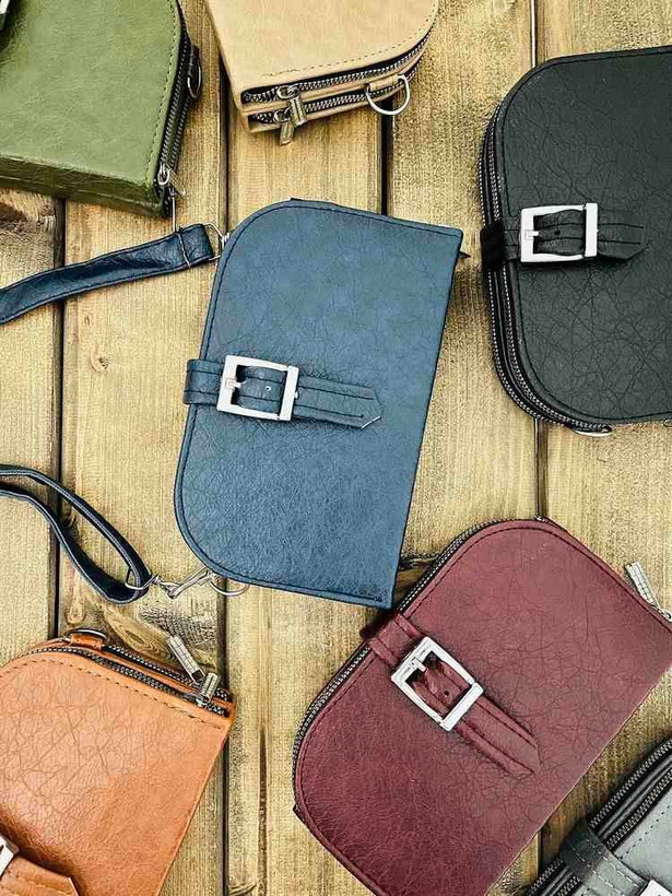 کیف زنانه کلاسیک دو خونه - 👚جنس: وارداتی - رنگبندی