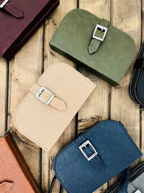 کیف زنانه کلاسیک دو خونه - 👚جنس: وارداتی - رنگبندی
