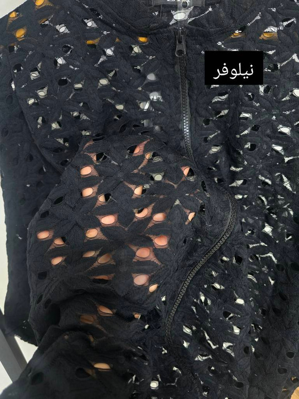 بامبر گیپور جنس : دانتل قلب, دایره, لوزی, ترمه, موج, نیلوفر, زنبوری, رز مینیاتور, دانتل, رز زیگزاگ فری سایز زنانه شناسه : #18374
