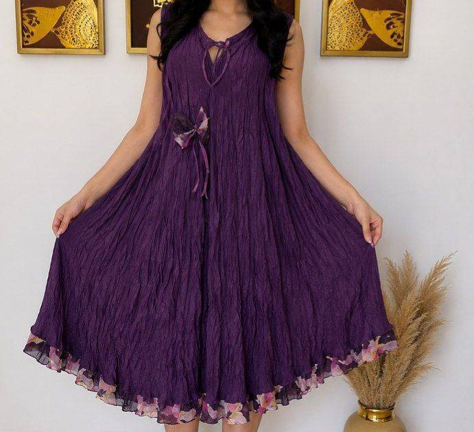 ساحلی چروک تایلندی جنس : نخی بدون آبرفت سبز, صورتی, قهوهای, کرم, نسکافه ای, سفید, سرمهای, طوسی تیره, طوسی روشن, بادمجونی فری سایز زنانه شناسه : #21414