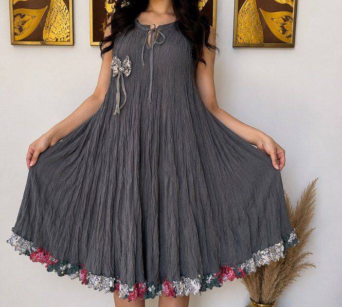 ساحلی چروک تایلندی جنس : نخی بدون آبرفت سبز, صورتی, قهوهای, کرم, نسکافه ای, سفید, سرمهای, طوسی تیره, طوسی روشن, بادمجونی فری سایز زنانه شناسه : #21414