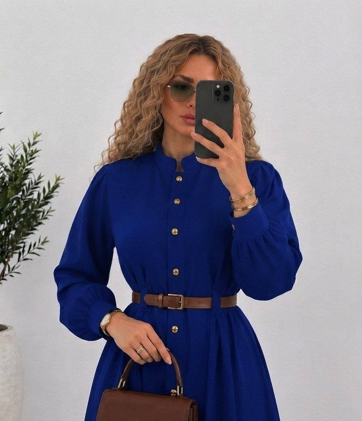 پیراهن جذاب رویسا مازراتی سفید آبی کرم سورمه ای فری سایز زنانه