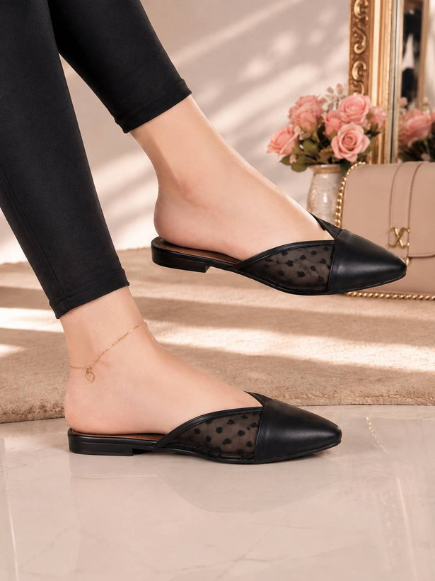 اسلیپر قلبی جنس : 👗✨زیره پلیمر مشکی سایزبندی زنانه شناسه : #284