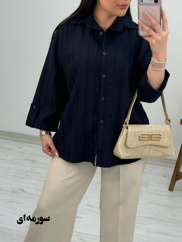 شومیزمراکشی تیام جنس : مراکشی مشکی, کالباسی, کرم, سورمهای, آبی, یشمی, نباتی فری سایز زنانه شناسه : #22066