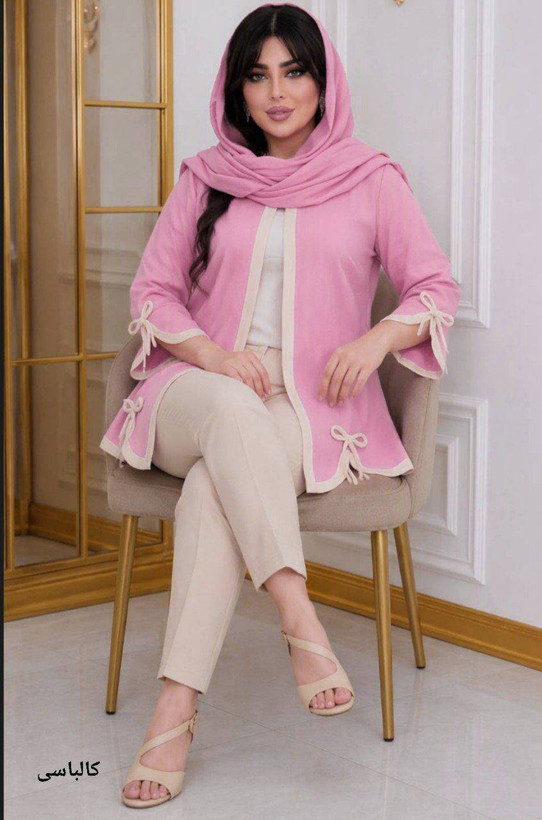 مانتو شلوار نجمه جنس : مازراتی مشکی, شکلاتی, نسکافه ای, زرشکی, آبی, بنتون, کالباسی فری سایز زنانه شناسه : #22325