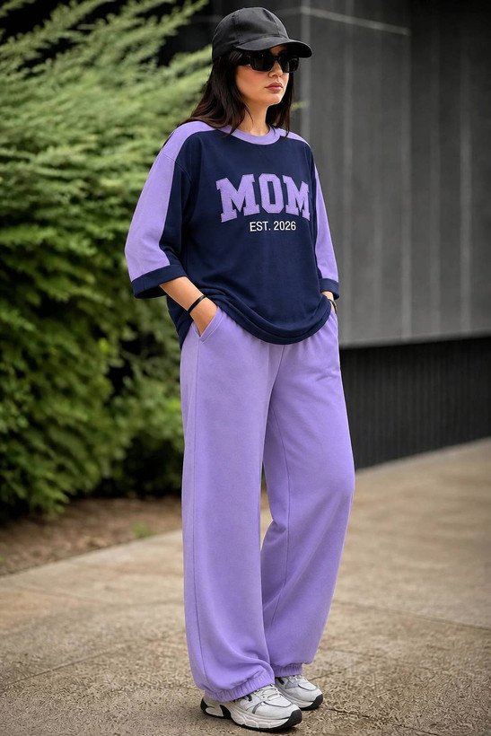 ست اسپرت mom جنس : پنبه گلکسی فری سایز رنگبندی زنانه شناسه : #24403