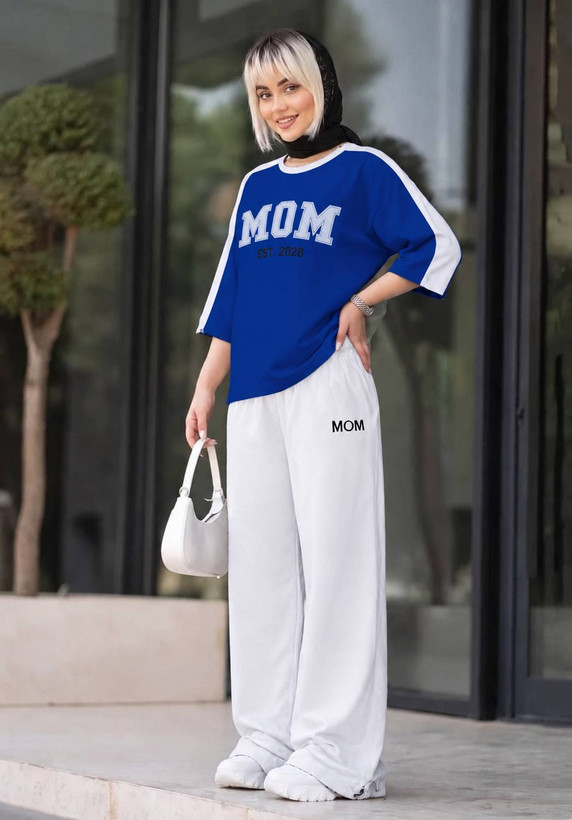 ست اسپرت mom جنس : پنبه گلکسی فری سایز رنگبندی زنانه شناسه : #24403