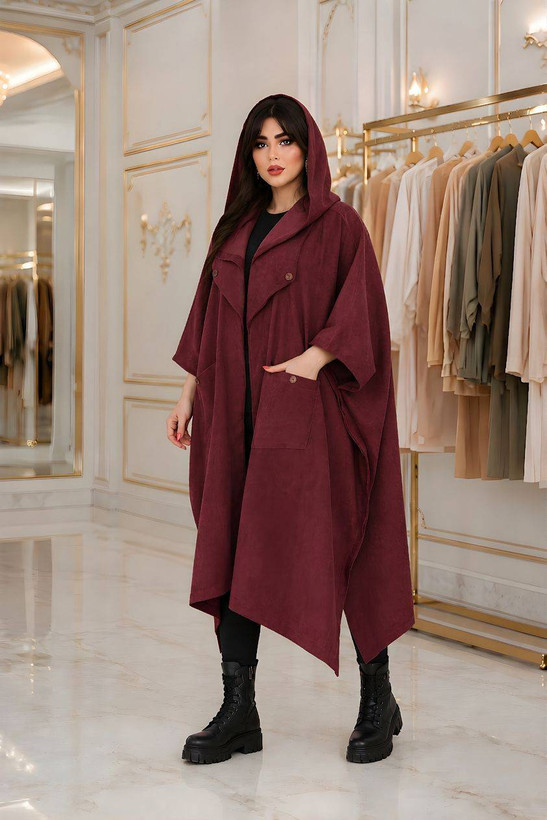 پانچ کلاهدار جنس : مخمل کبریتی ریز مشکی, نسکافه ای, سورمه ای, زرشکی, کرم, استخوانی, زیتونی, طوسی, شکلاتی تیره, شتری فری سایز زنانه شناسه : #26335