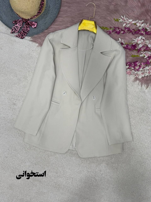 کت اسپرت نگار جنس : کرپ مازراتی لایی کوبی شده رنگبندی سایزبندی زنانه شناسه : #23483