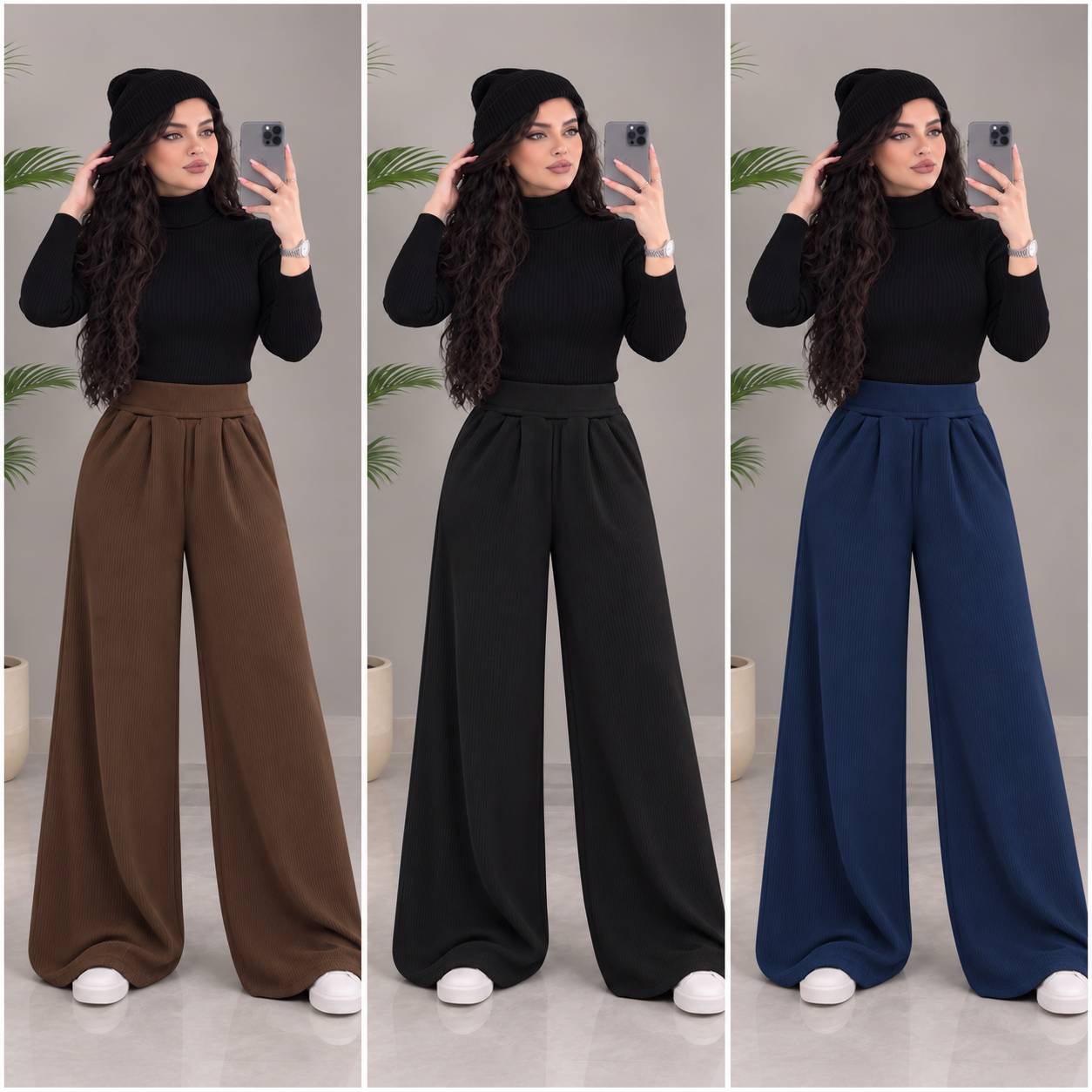 شناسه : #27989  نام : شلوار بگ کبریتی  جنس : کبریتی درجه یک  رنگ بندی : مشکی, سورمه ای, قهوه ای  سایز ها : فری(38-46) زنانه